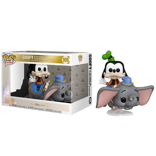 Funko Pop Walt Disney World50 105 - Goofy At The Dumbo The Flying Elephant Attraction Funko Pop Walt Disney World50 105 - Goofy At The Dumbo The Flying Elephant Attraction